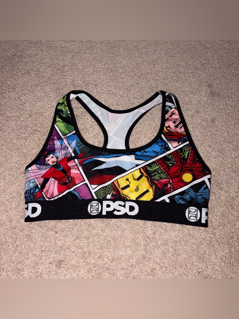 PSD Marvel Avengers Bra